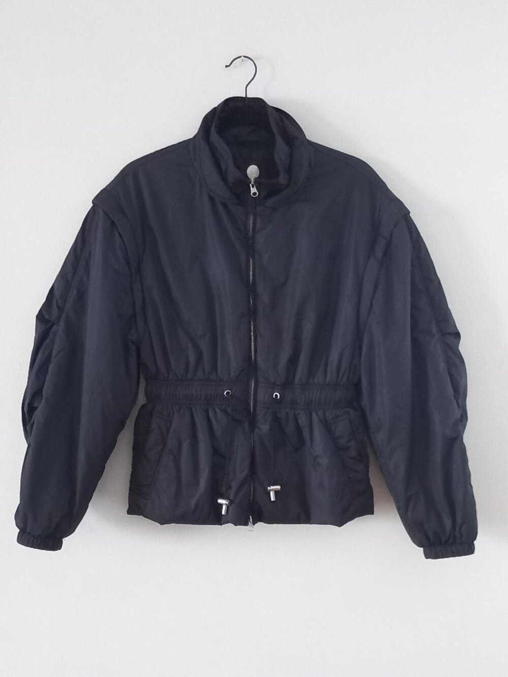 ISABEL MARANT Dastyni navy blue jacket with detachable sleeves - Picture 4 of 16